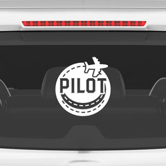 Sky Rider Pilot Badge for Cars