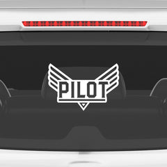Proud Pilot on Board Decal