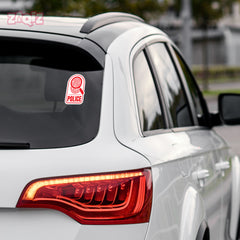 Forensic Safety Police Badge Sticker