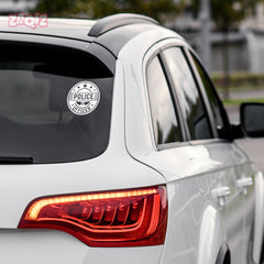 Proud Police Officer Emblem Car Sticker