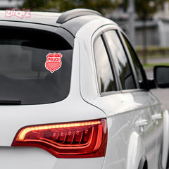 Police Shield Sticker for Vehicle Safety