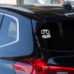 Proud Police Handcuff Officer on Board Sticker