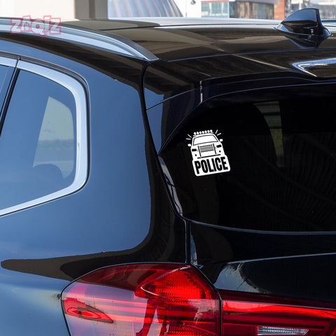 Police Patrol Awareness Car Window Decal – Rhino Industries