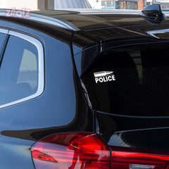 Patriotic Police Badge Sticker for Vehicles