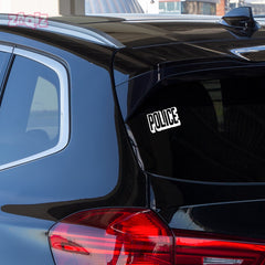 Police Duty Emblem Decal for Vehicles