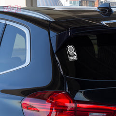 Forensic Safety Police Badge Sticker