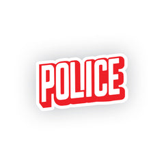Police Duty Emblem Decal for Vehicles