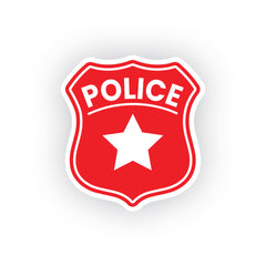 Classic Police Emblem Vehicle Decal