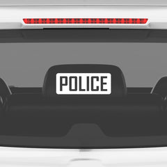 Stylish Police Badge Decal for Cars