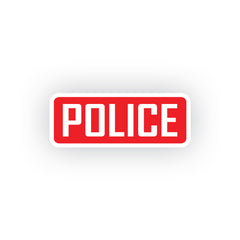 Stylish Police Badge Decal for Cars