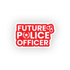 Road Safe Police Car Window Sticker