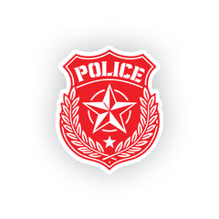 Elegant Police Emblem Decal for SUVs