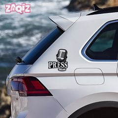 Zaqiz Press Media Sticker Priority Access Decal