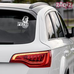 Zaqiz Press Media Sticker Priority Access Decal
