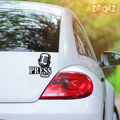 Zaqiz Press Media Sticker Priority Access Decal