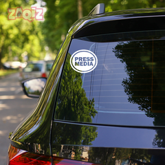 Zaqiz Press Media Sticker VIP Access Decal
