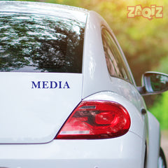 Zaqiz Press Media Sticker Premium Event Pass Label
