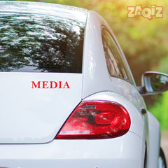 Zaqiz Press Media Sticker Premium Event Pass Label