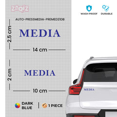 Zaqiz Press Media Sticker Premium Event Pass Label