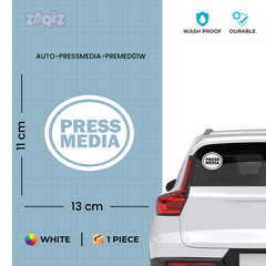 Zaqiz Press Media Sticker VIP Access Decal