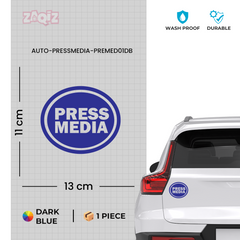 Zaqiz Press Media Sticker VIP Access Decal