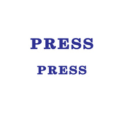 Zaqiz Press Media Sticker Field Reporter Vehicle Badge