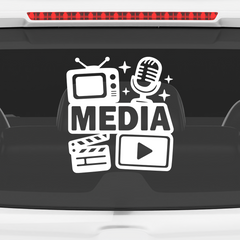 Zaqiz Press Media Sticker VIP Parking Decal