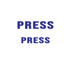 Zaqiz Press Media Sticker 24/7 Coverage Car Pass