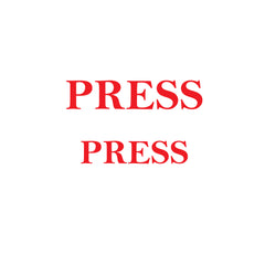 Zaqiz Press Media Sticker Media Crew Access Sticker