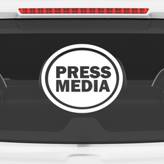 Zaqiz Press Media Sticker VIP Access Decal