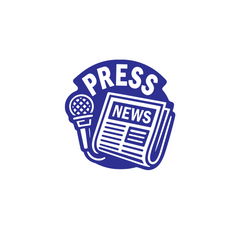 Zaqiz Press Media Sticker Instant Recognition Sticker