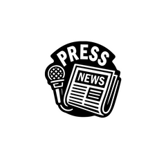 Zaqiz Press Media Sticker Instant Recognition Sticker