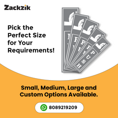 Zackzik Pull and Push Sign Boards for simple door guidance