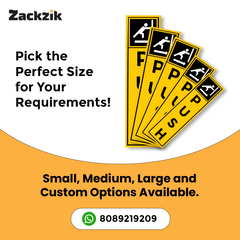 Zackzik Pull and Push Sign Boards for shops and offices