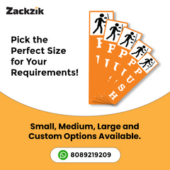 Zackzik Pull and Push Sign Boards for home and business use