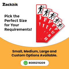 Zackzik Pull and Push Sign Boards for home and business use