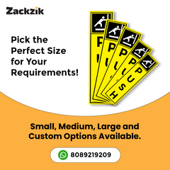 Zackzik Pull and Push Sign Boards for shops and offices