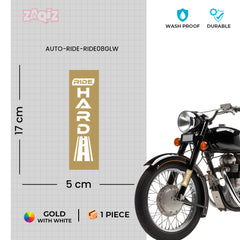 Ride Hard, Break Limits, Live Without Fear bumper sticker