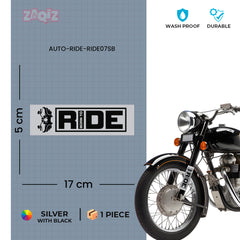 Born to Ride, Destined to Conquer Every Road bumper sticker