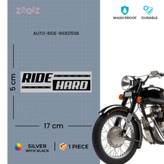 Ride Hard, Live Free, Chase the Horizon bumper sticker