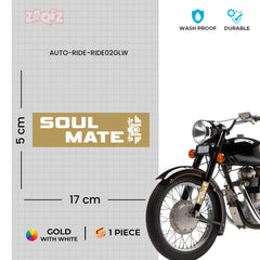 Two Souls, One Heart, Forever Bound Together bumper sticker