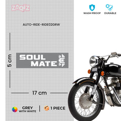 Two Souls, One Heart, Forever Bound Together bumper sticker