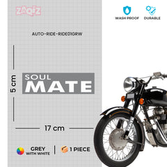 Two Souls, One Endless Journey bumper sticker