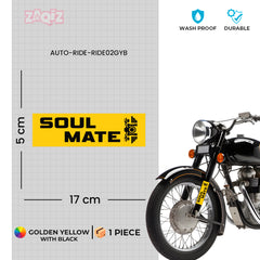 Two Souls, One Heart, Forever Bound Together bumper sticker