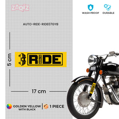 Born to Ride, Destined to Conquer Every Road bumper sticker