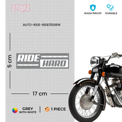 Ride Hard, Live Free, Chase the Horizon bumper sticker