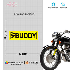 My Buddy, My Partner, My Forever Support bumper sticker