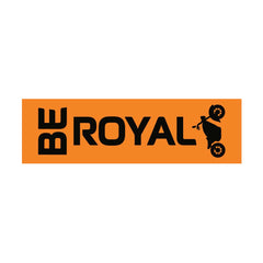 Be Royal, Ride with Pride, Rule Every Road bumper sticker