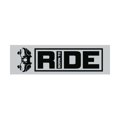 Born to Ride, Destined to Conquer Every Road bumper sticker