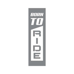Born to Ride, Destined to Conquer Every Road bumper sticker